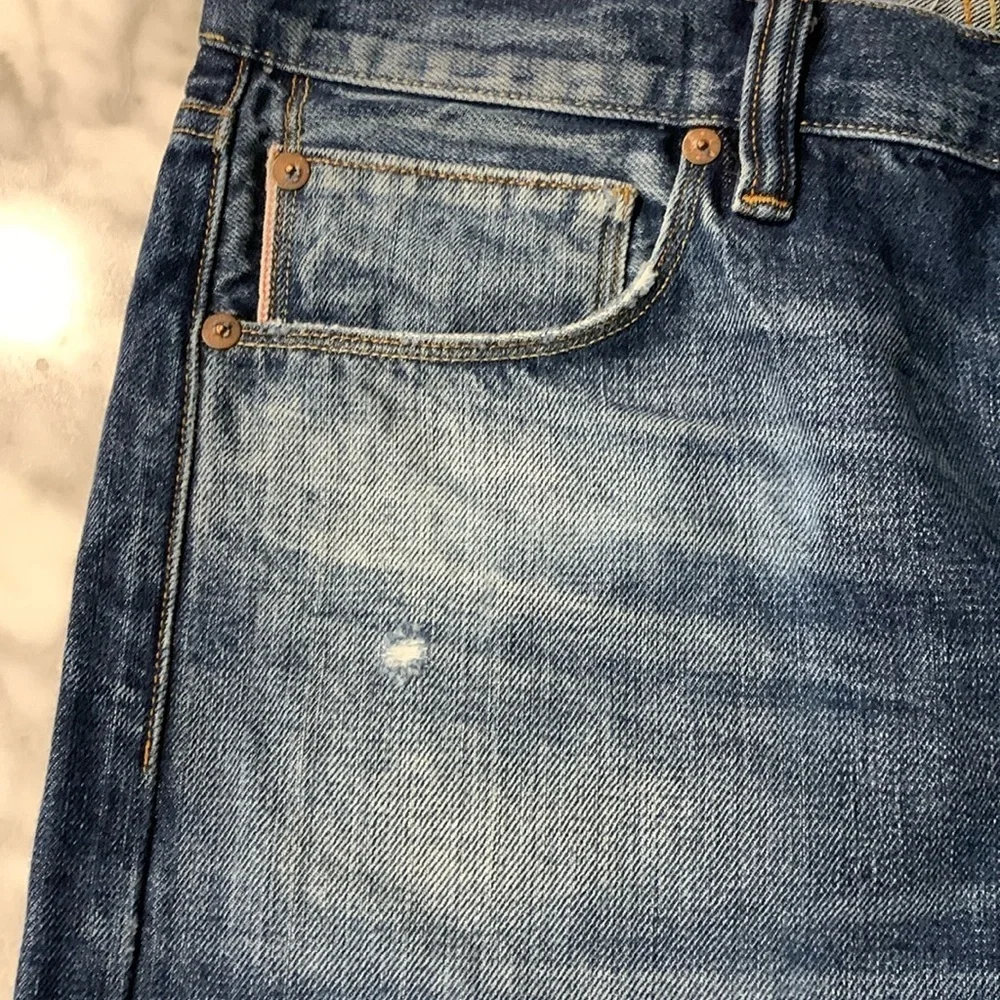 Lucky brand legend skinny jean 29x32, White Oak selvedge denim